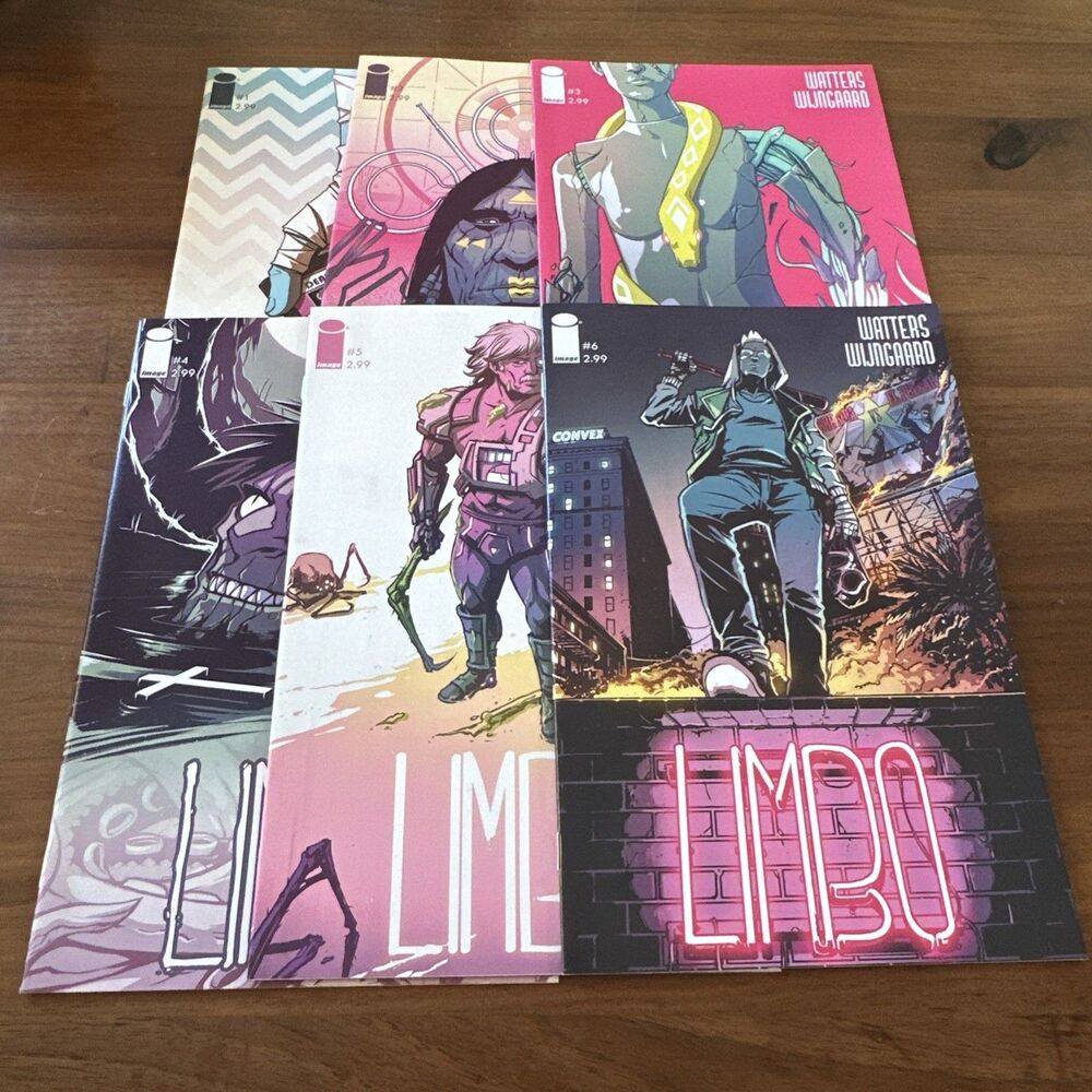 Limbo #1-6 VF/NM complete series Caspar Wijngaard Dan Watters - Image Comics